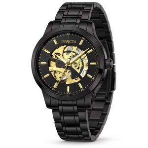 Invicta Objet D Art Automatic Men's Watch w/ Skeleton Dial - 43mm, Black (69506)